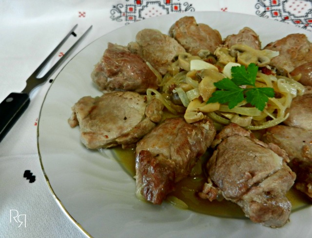 "Solomillo de cerdo al cava"