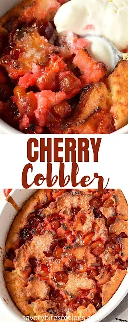 best ever cherry cobbler