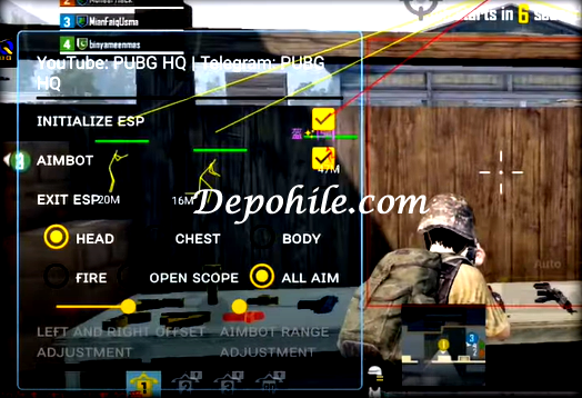 Pubg Mobile 1.0.0 HQ Menu ESP, Aim Hilesi Android Yeni 2020