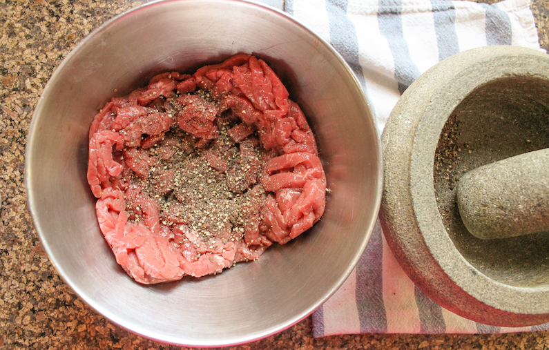 Food Lust People Love Black Pepper Beef with Broccoli and Noodles