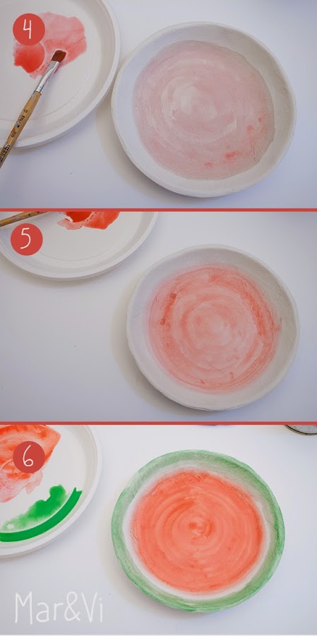 Cómo pintar un cuenco con acuarelas