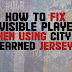 HOW TO FIX INVISIBLE PLAYERS WHEN USING CITY OR EARNED JERSEYS [FOR 2K19]
