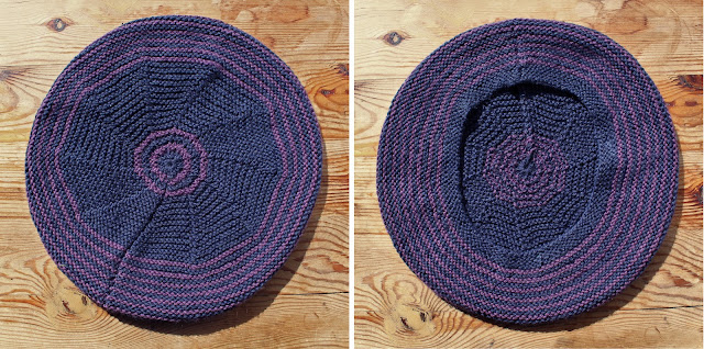 The Butterfly Balcony: Knit It - Sunday Pictorial Beret from A Stitch In Time Vol.2