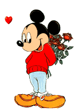 Mickey mouse enamorado