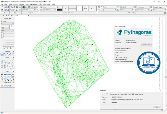 Pythagoras CAD GIS v16.13 x64