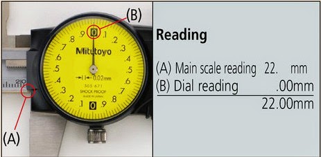 Cách tính kết quả cho chính xác đối với thước cặp đồng hồ Mitutoyo series 505