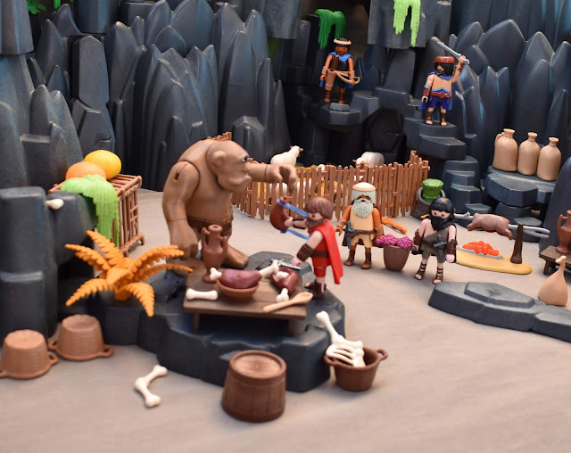 Playmobil Custom Diorama Odyssey, Ancient Greece