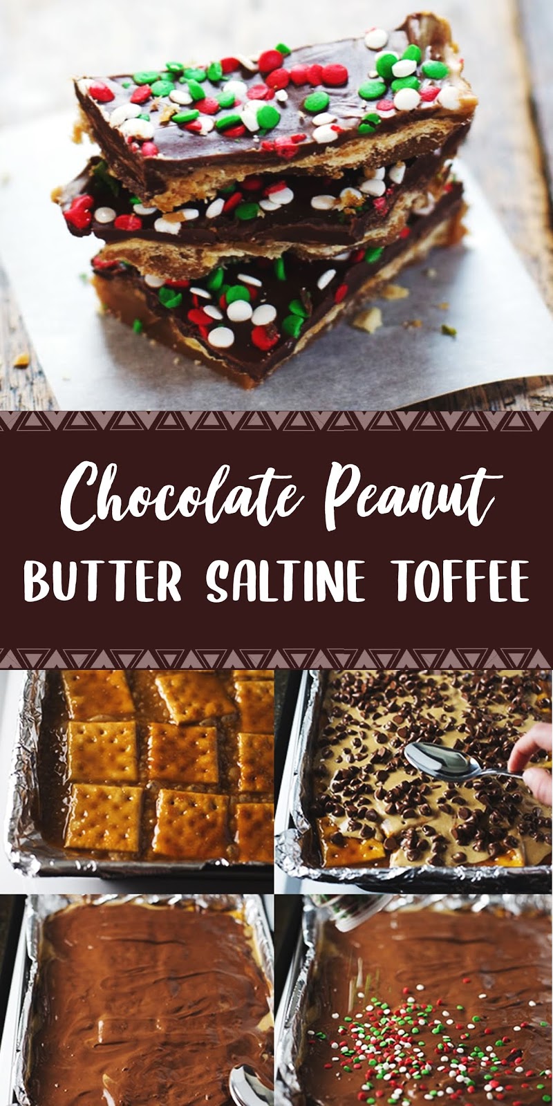 chocolate peanut butter saltine toffee HEALTH and WELLNESS