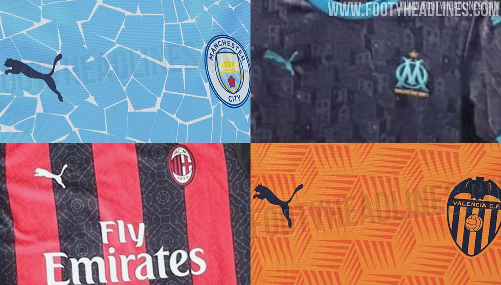 LEAKED: Puma 20-21 Kits To Patterns Update - Footy