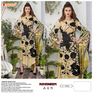 Fepic Rosemeen A and N Pakistani Suits Catalogue Wholesaler