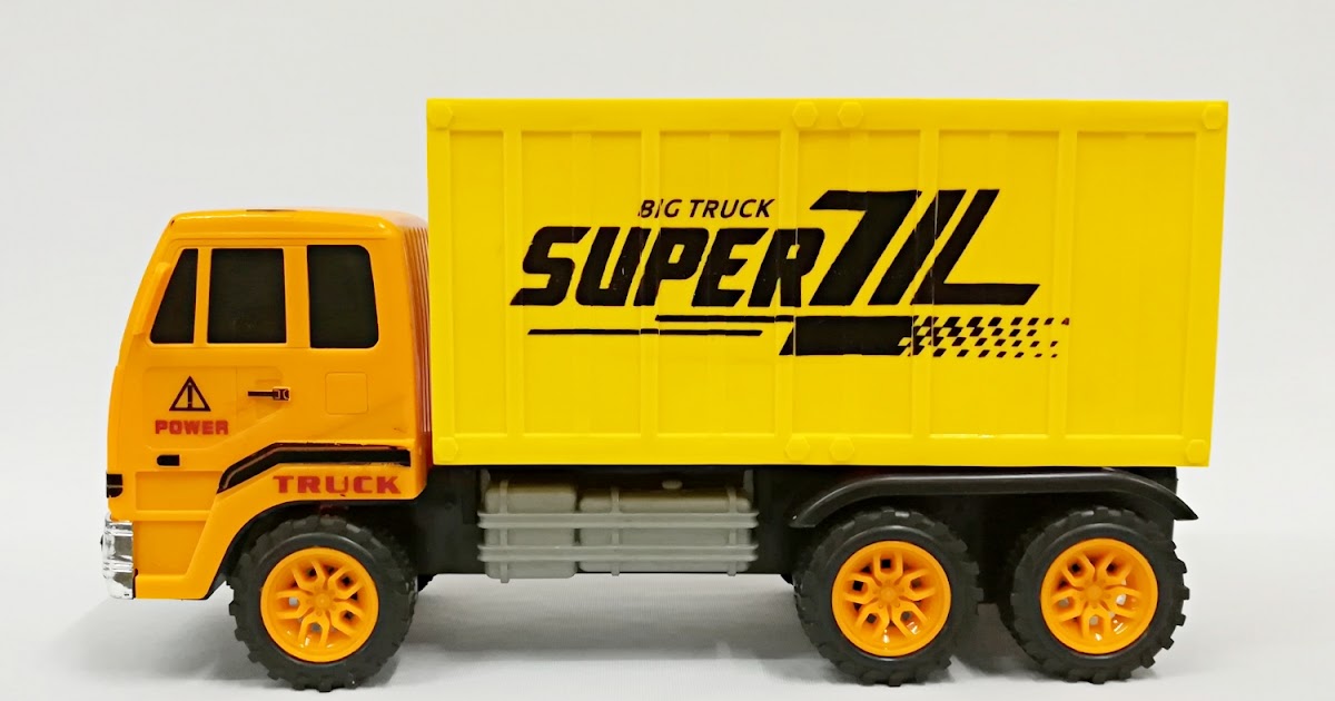 BongBongIdea TOY DELIVERY TRUCK LORRY 6 WHEEL 25CM