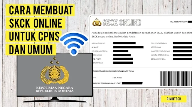 Cara Membuat SKCK Online untuk CPNS dan Umum