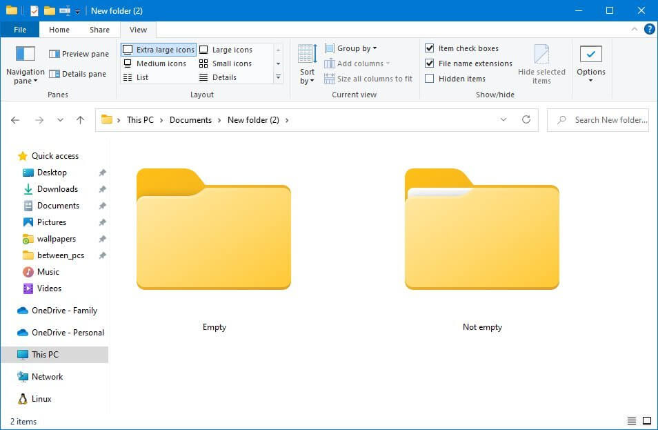 file explorer folder notempty icon