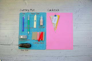 Candy Box Tools and supplies