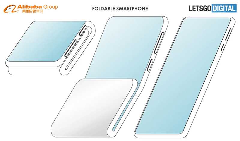 Alibaba files patent for dual-folding smartphone design