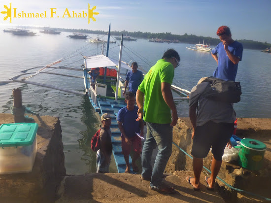 Our outrigger boat for the Honda Bay tour (Puerto Princesa, Palawan)