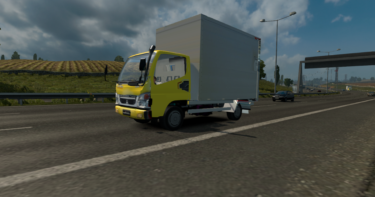 Traffic Truck canter box traffic by E.s ETS2 Mod ETS2