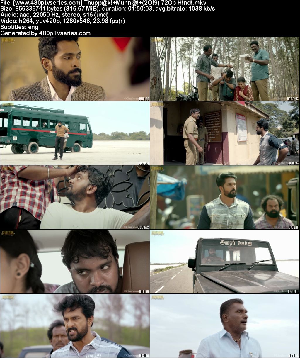 Thuppaki Munai (2019) Full Hindi Dubbed Movie Download 480p 720p HDRip Free Watch Online Full Movie Download Worldfree4u 9xmovies