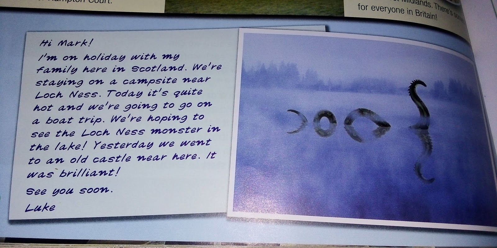 Uk address format flat image