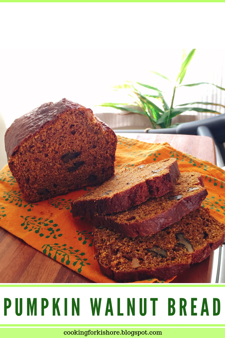 Pumpkin Walnut Bread