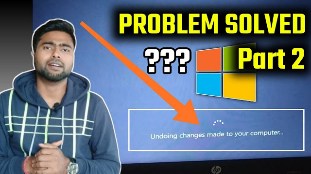 Undoing changes made to your computer Problem