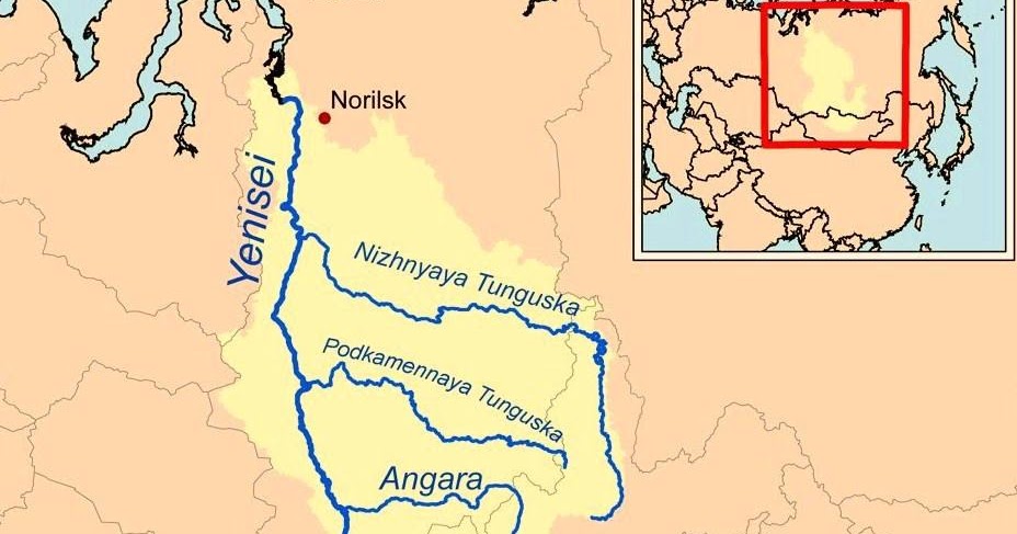Ultima Thule: The mighty Yenisei, one of the four great rivers of