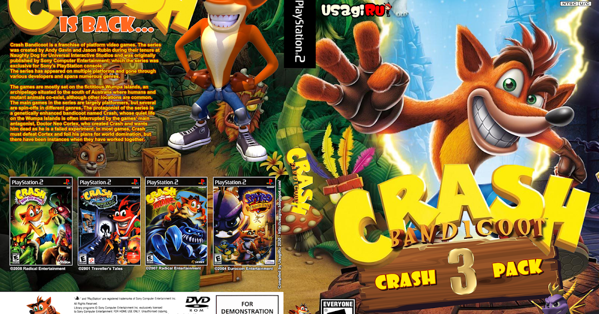 Blog do UsagiRu [PS2 ISO] CRASH BANDICOOT COLLECTION