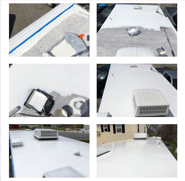 Buying an RV roof coating..? Here is what you need to look for…!! Fix RV Roof Leak