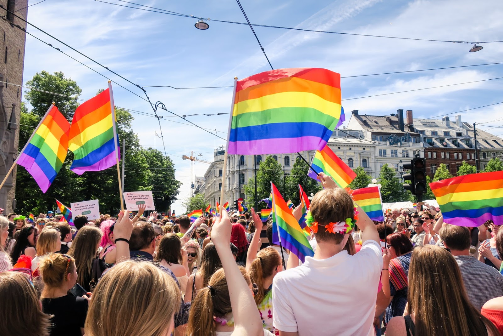 Oslo Pride Festival Oslo Gay Pride with food and beer tents as well