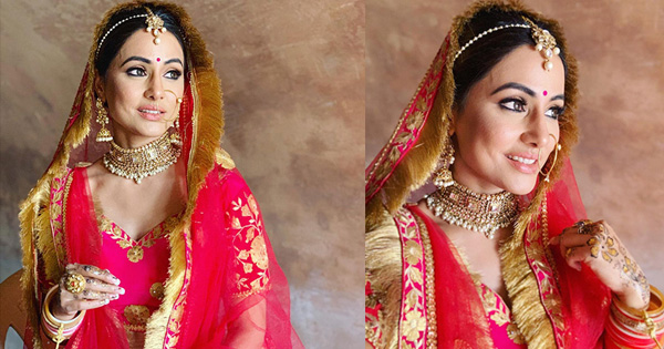 hina khan bridal look raanjhana music video indian tv actress