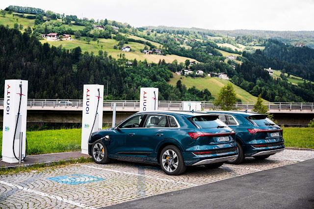 Audi e-Tron é o líder mundial de mercado no segmento