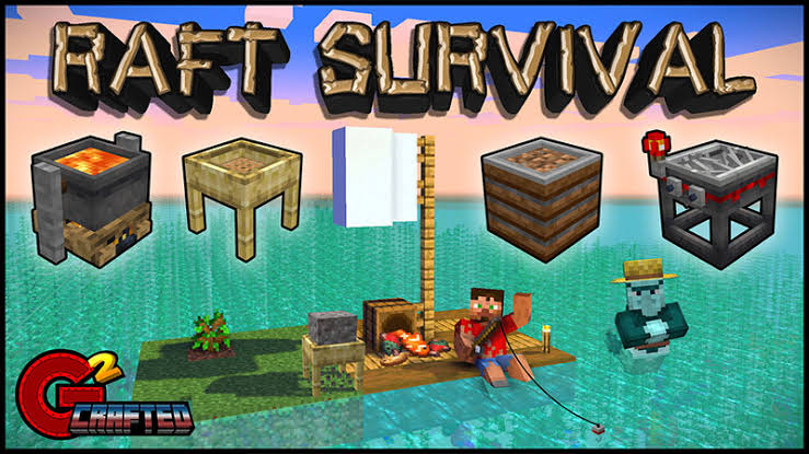 Download Map Raft Survival Untuk Minecraft Pocket Edition Dan Cara Pemasangannya Download Map Raft Survival Untuk Minecraft Pocket Edition Dan Cara Pemasangannya