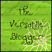 Versatile Blogger Award -- YAY!!