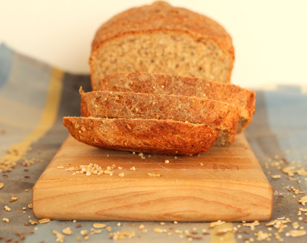 Tried in Blue Fermented Friday Leftover Oatmeal Turned Bread