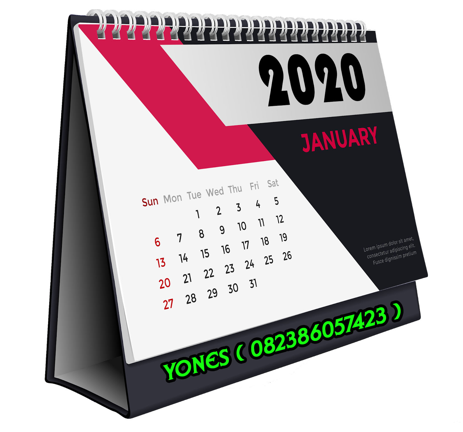 Desain kalender duduk atau kalender meja 2021 format coreldraw (free cdr) y...