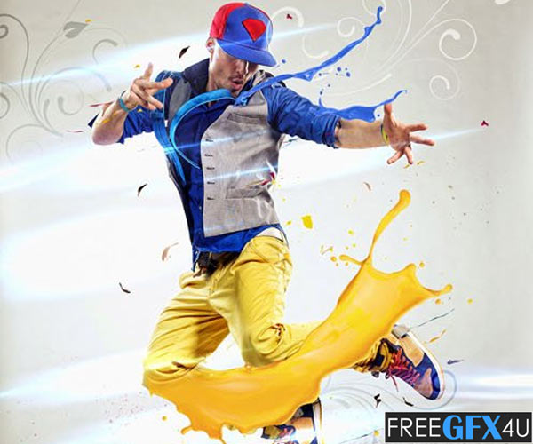 Jump Color Effect For Photoshop Free Download Jump Color Effect For Photoshop