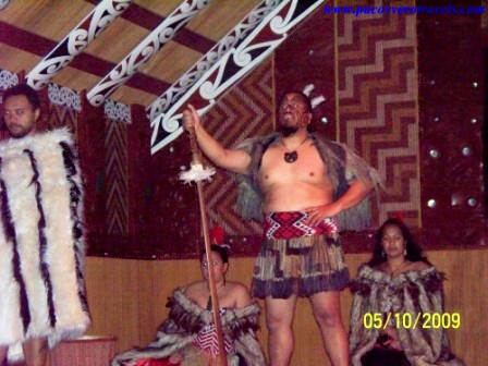 Espectáculo cultural Maori