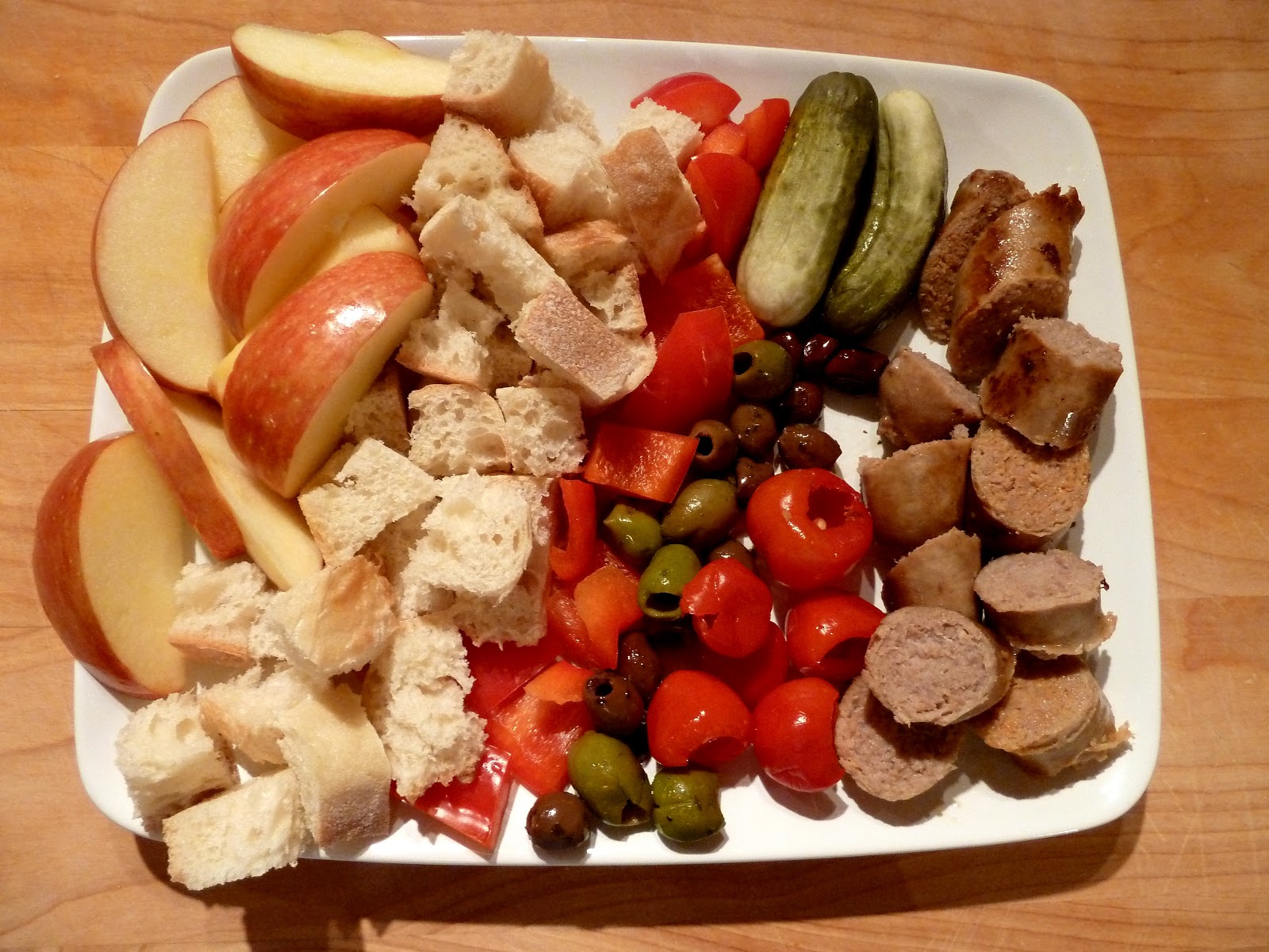 sides for cheese fondue