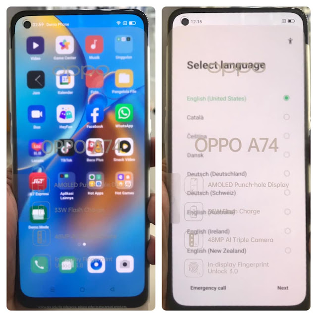 Cara Hapus Demo Phone Oppo A74 CPH2219 Clean 100% Via Remote Online