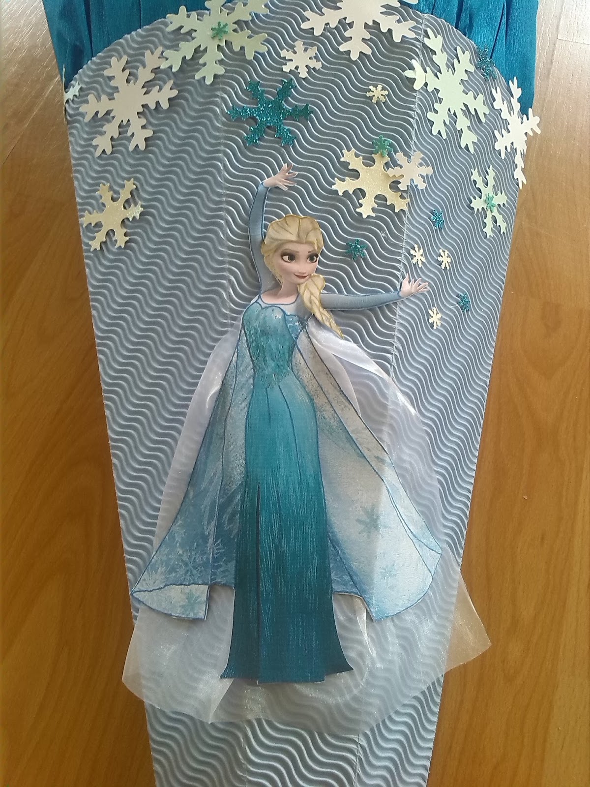 Das Creativchen Schritt Fur Schritt Anleitung Eiskonigin Schultute