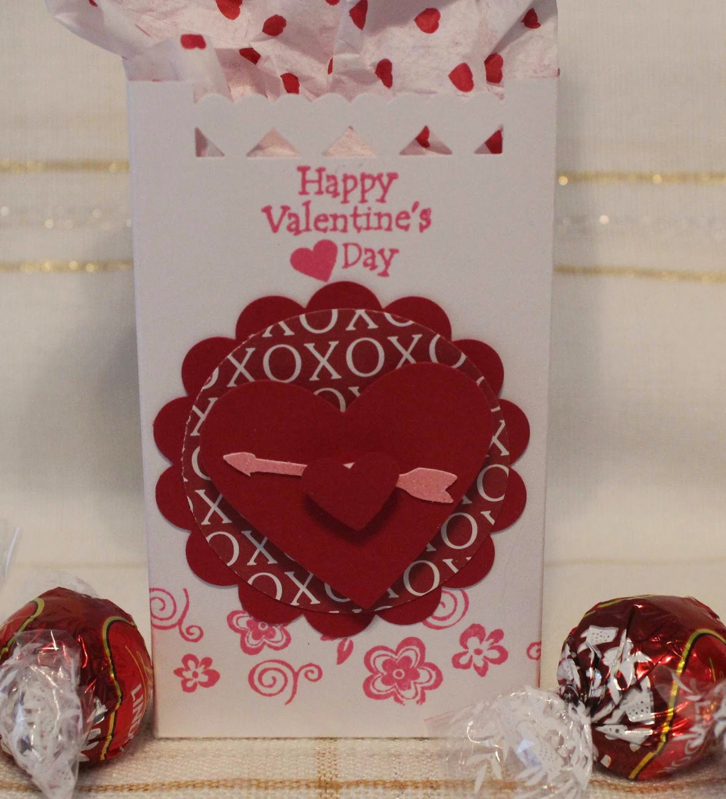 Created by Sunshine HoneyBee Valentine Treat Bag