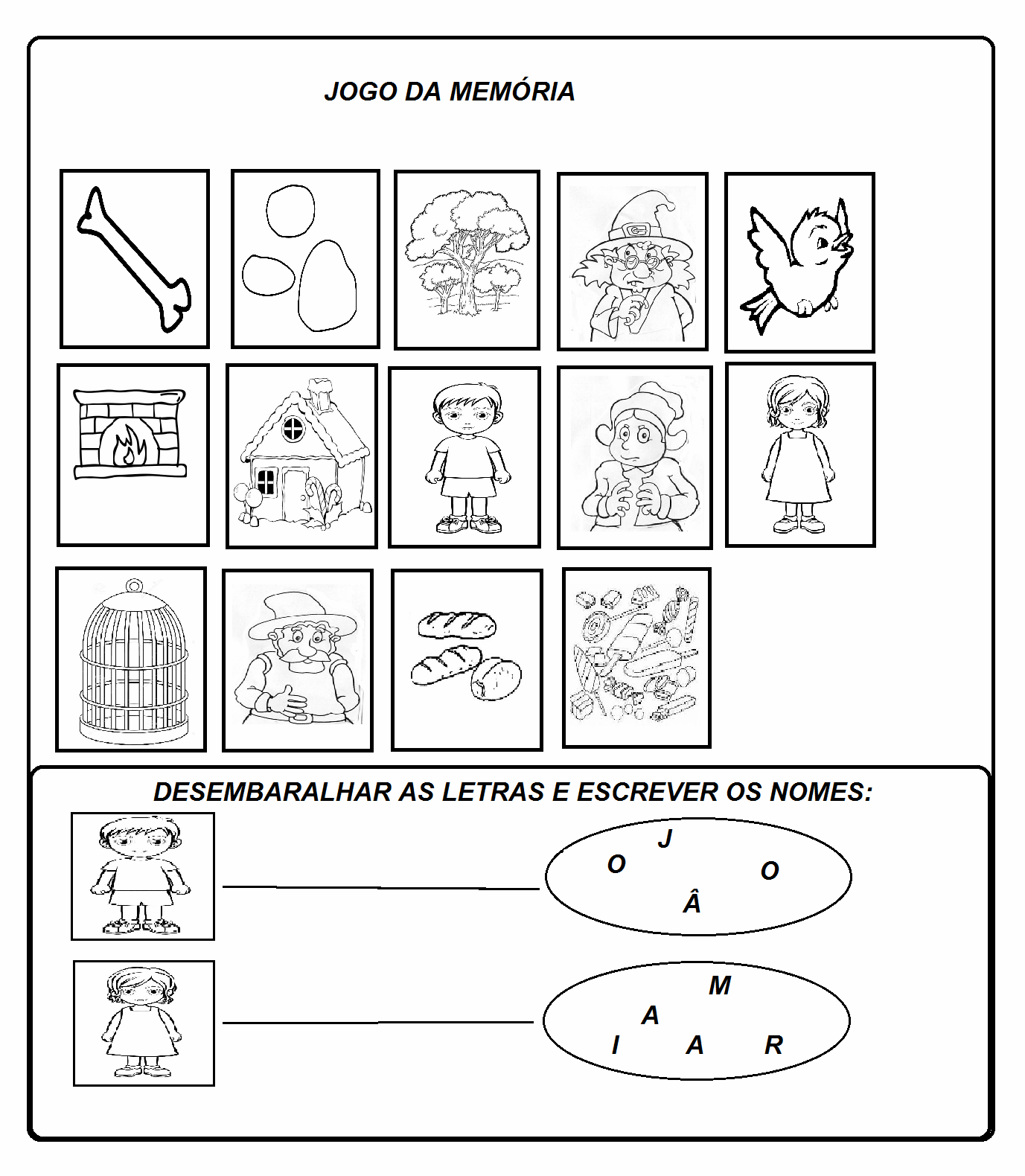 Sequência Didática Atividades História João e
