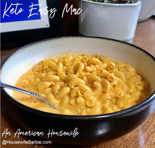An American Housewife Keto Low Carb Easy "Mac & Cheese" like the