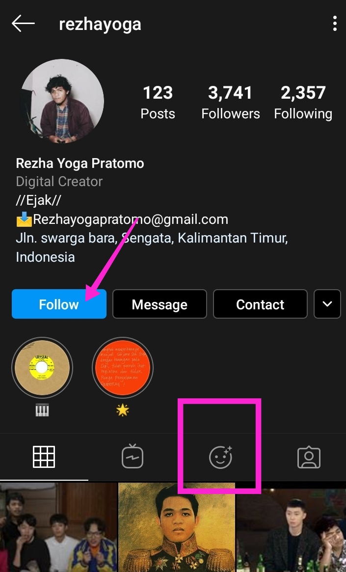 Cara Mendapatkan Filter IG Tebak kata korea di Instagram COOL TEKHNO