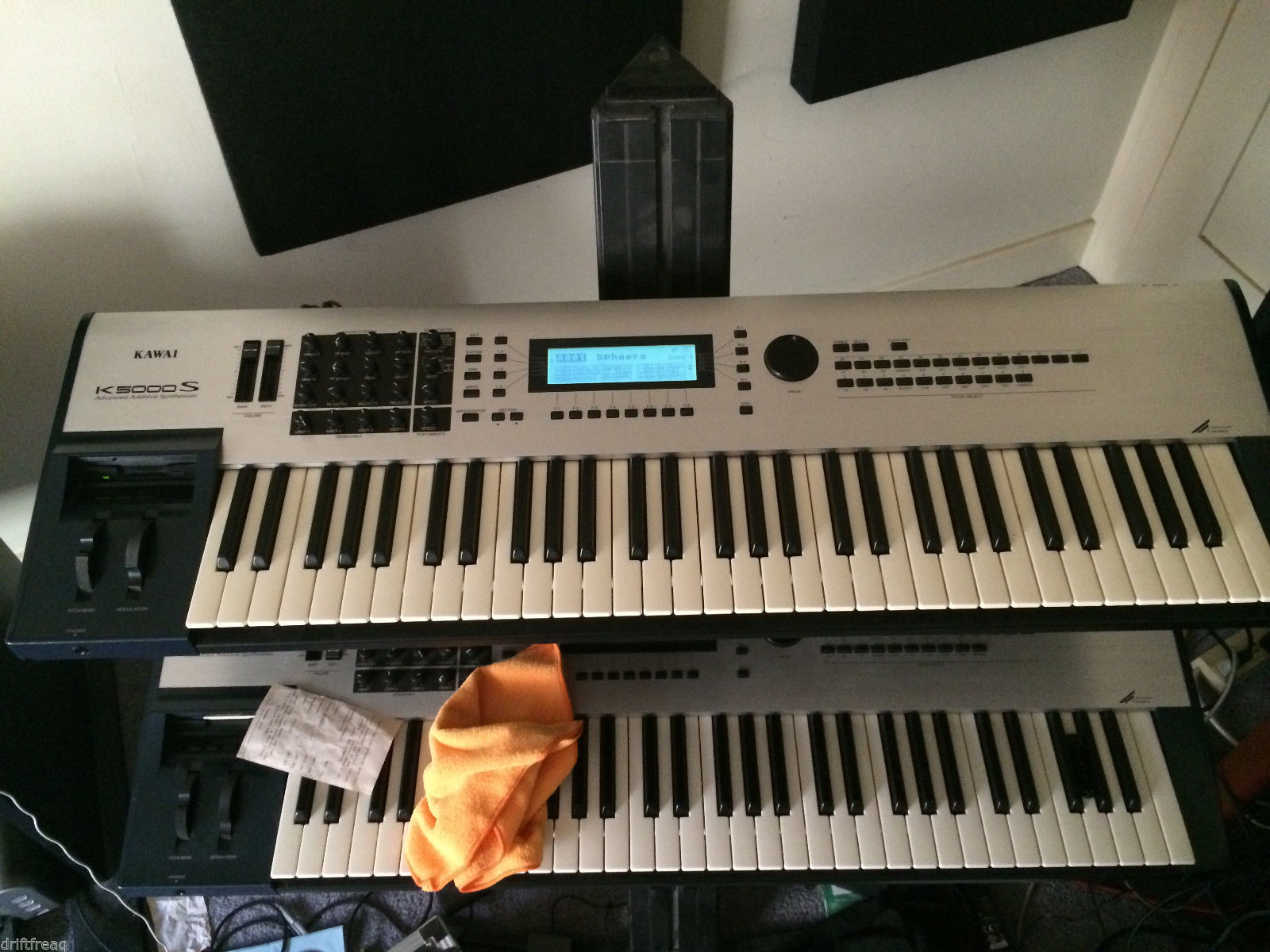 MATRIXSYNTH Kawai K5000s additive Synthesizer with the best feeling synth action keyboard