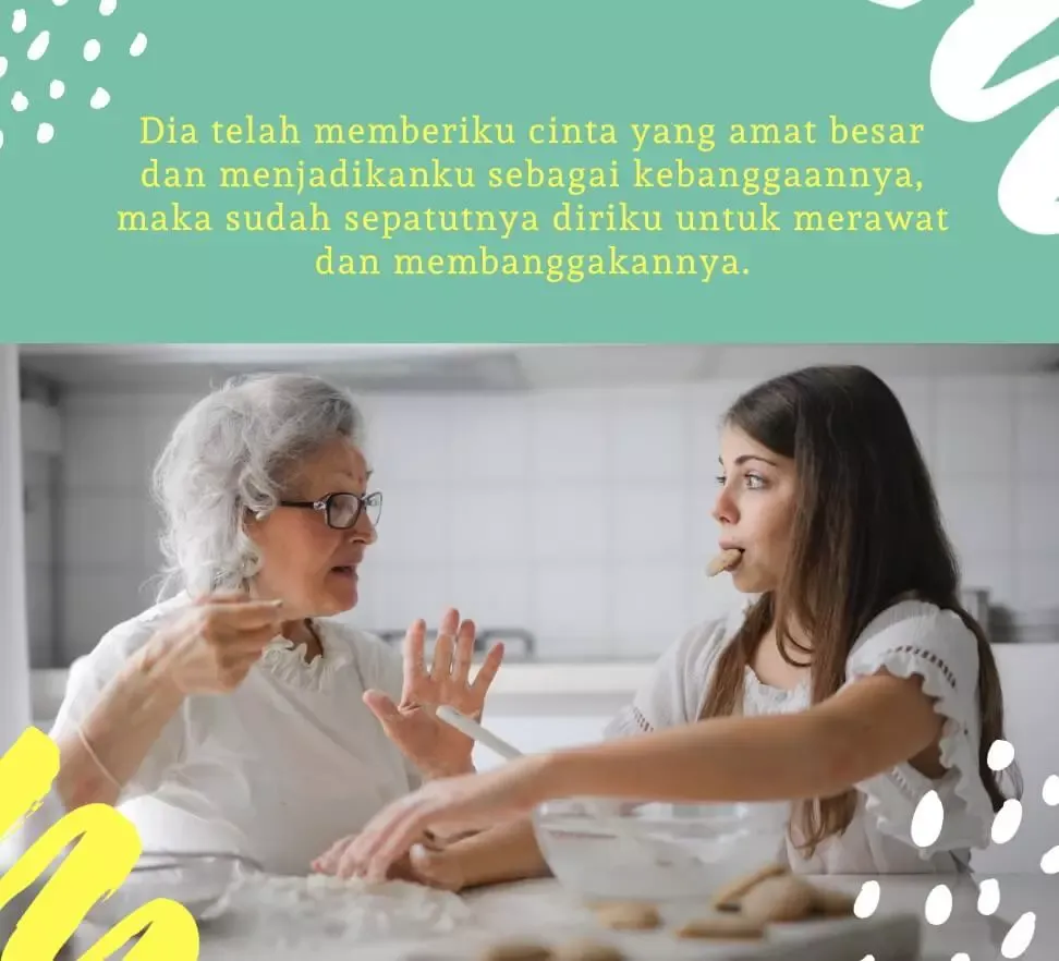 Kata-kata untuk nenek yang sudah meninggal