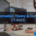 Information Theory and Coding (IT-8003)