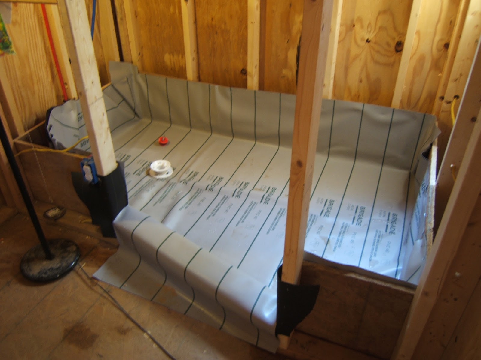 Rising Earth Ferrocement shower!