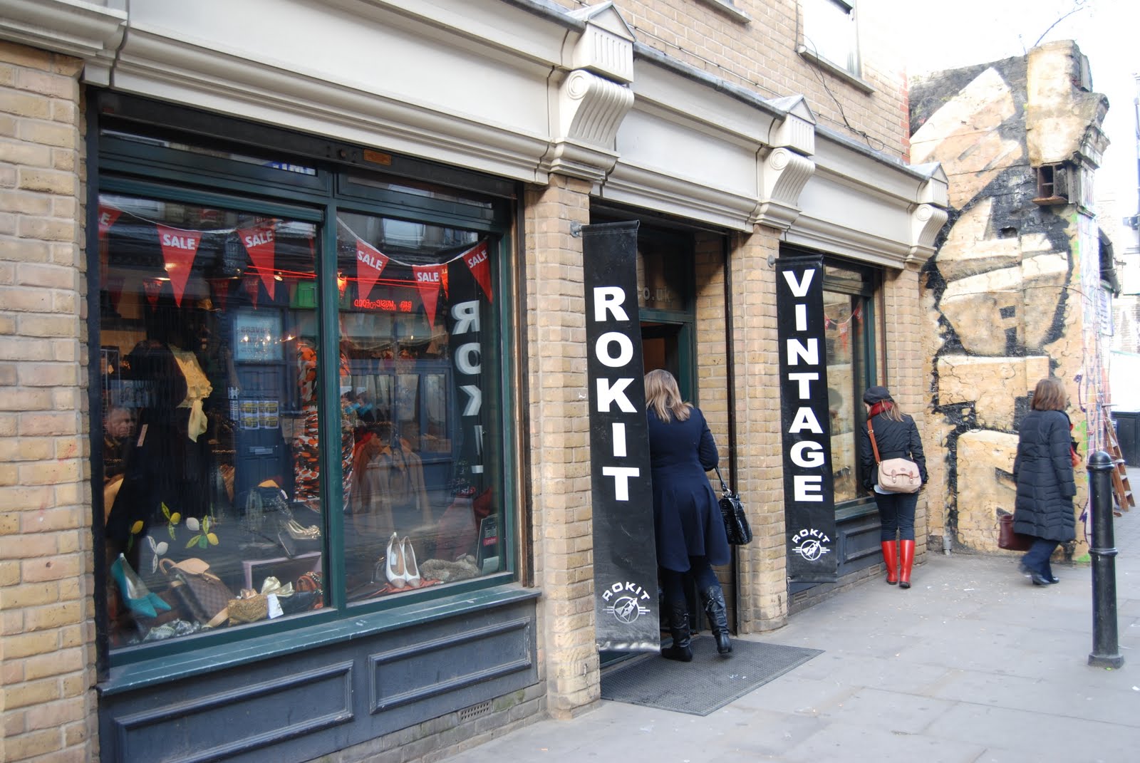 Salami English LONDON My little vintage shop, in the