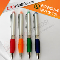 Pen Promosi, Souvenir Pen Stabilo Strip Warna, Jual Souvenir Promosi Pen Stabilo Cetak Logo, Pen Promosi, Souvenir - Pena dengan ujung stabilo